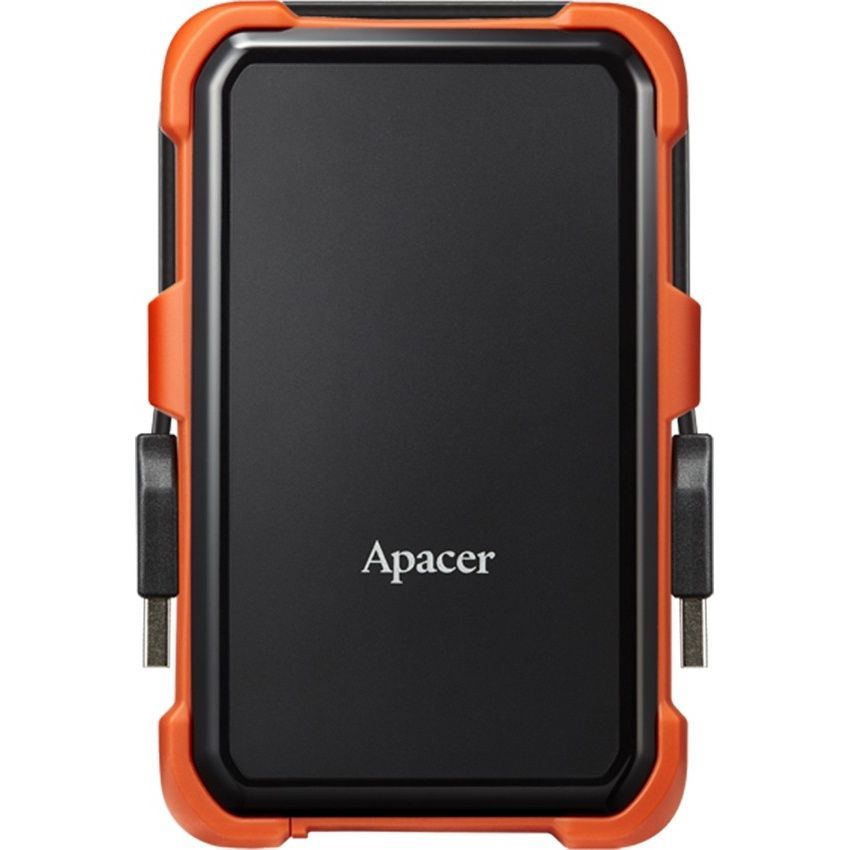 Зовнішній жорсткий диск 2.5" USB 2.0TB Apacer AC630 Black/Orange (AP2TBAC630T-1) Apacer купити в Україні