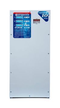 Стабілізатор напруги теристорний OPTIMUM 3х5 HV (15кВА) 220В, стабілізація 285&divide;520, 12 ступенів EVE купити в Україні