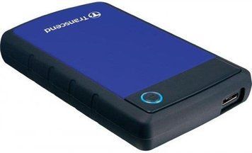 Накопичувач зовнішній 2.5" USB 4.0TB Transcend StoreJet 25H3 Navy Blue (TS4TSJ25H3B) Transcend купити в Україні