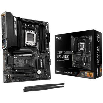 Материнська плата ASRock X870 PRO-A WIFI (sAM5, AMD X870, DDR5, ATX) ASRock купить в Украине
