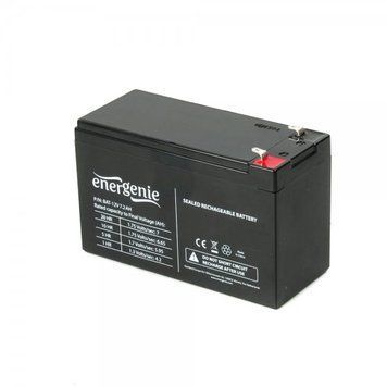 Акумуляторна батарея EnerGenie 12V 7.2AH (BAT-12V7.2AH) AGM EnerGenie купити в Україні