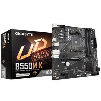 Материнська плата GIGABYTE B550M K (sAM4, AMD B550, DDR4, mATX) Gigabyte купить в Украине