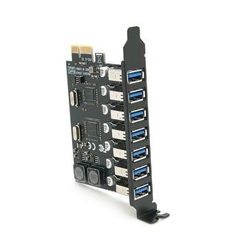 Контролер PCI-Е => USB 3.0, 7 портів, 5Gbps, BOX Voltronic купити в Україні