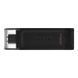Флеш-накопичувач USB3.2 128GB Type-C Kingston DataTraveler 70 Black (DT70/128GB) Kingston &mdash; фото