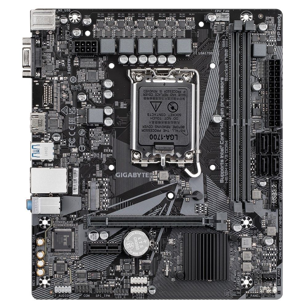 Материнська плата Gigabyte H610M H V3 DDR4 Socket 1700 Gigabyte купити в Україні