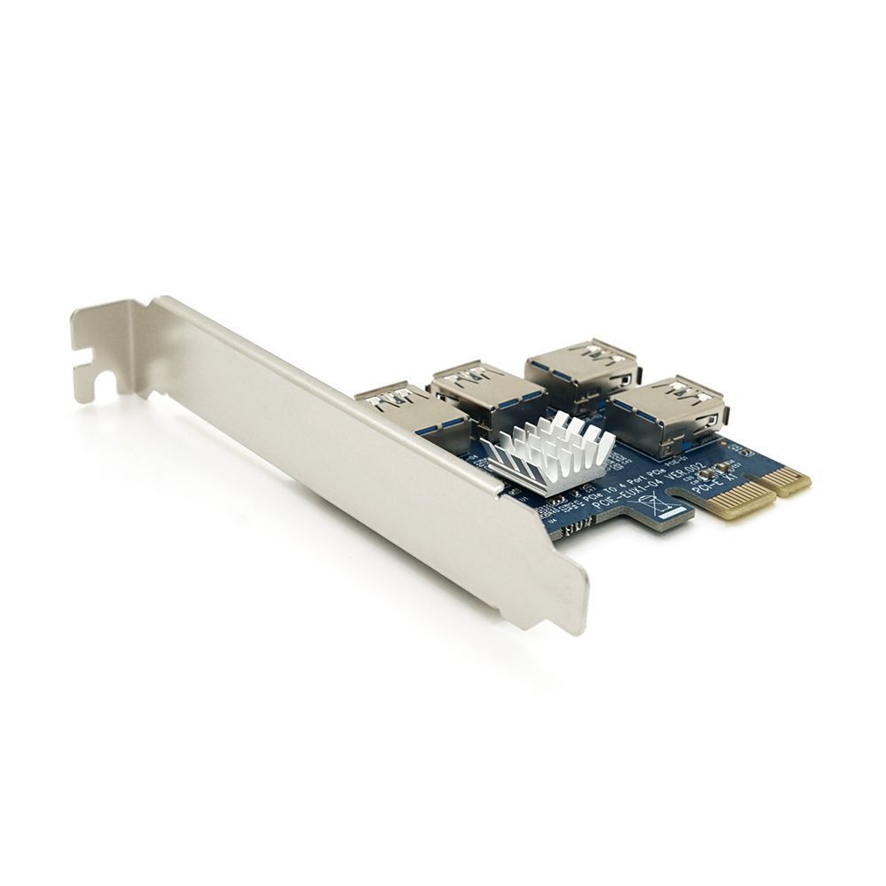 Контролер PCI-Е => USB 3.0, 4 порта, 5Gbps, OEM Voltronic купити в Україні