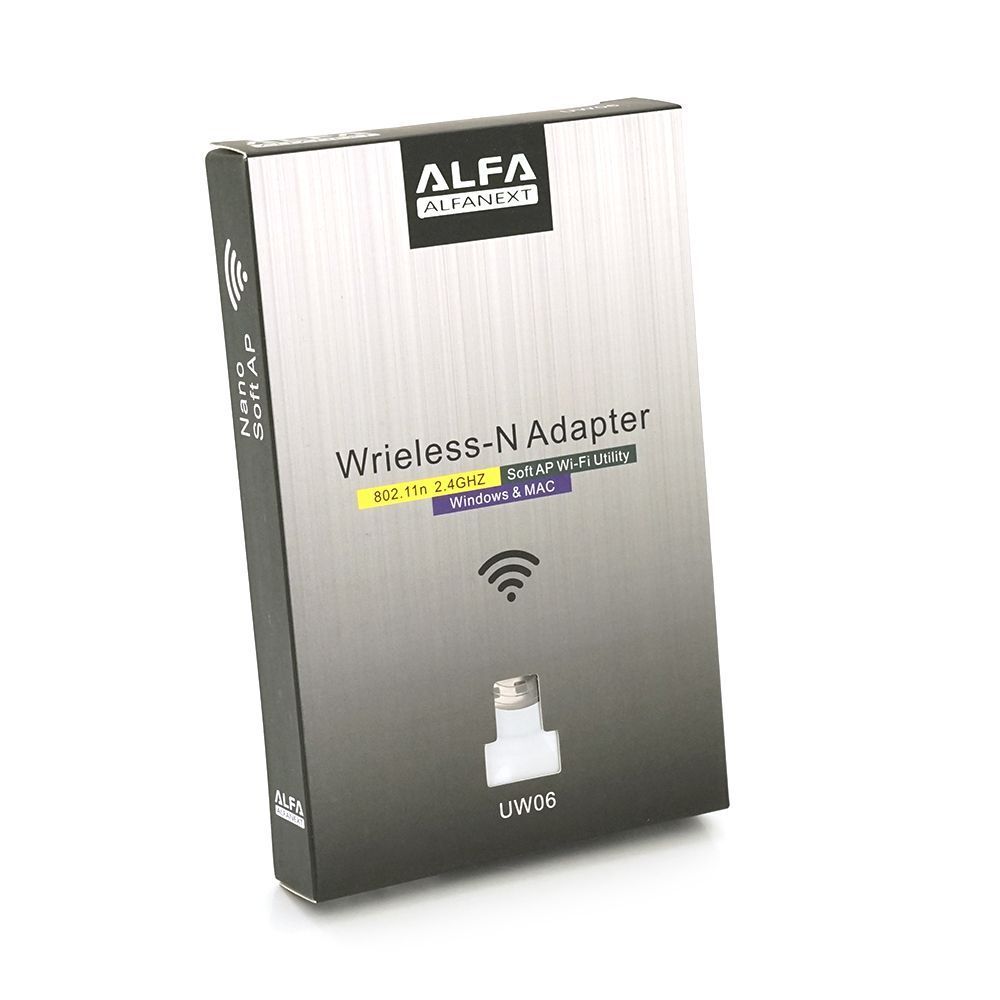 Беспроводной сетевой адаптер Wi-Fi-USB LV-UW06RK-BG ALFA, RTL8188, 802.11bgn, 150Mbps, 2.4 GHz, Win10 / 8.1 / 8 / 7 / XP,Mac OSX 10.7~10.10 and Linux, Box Voltronic купить в Украине