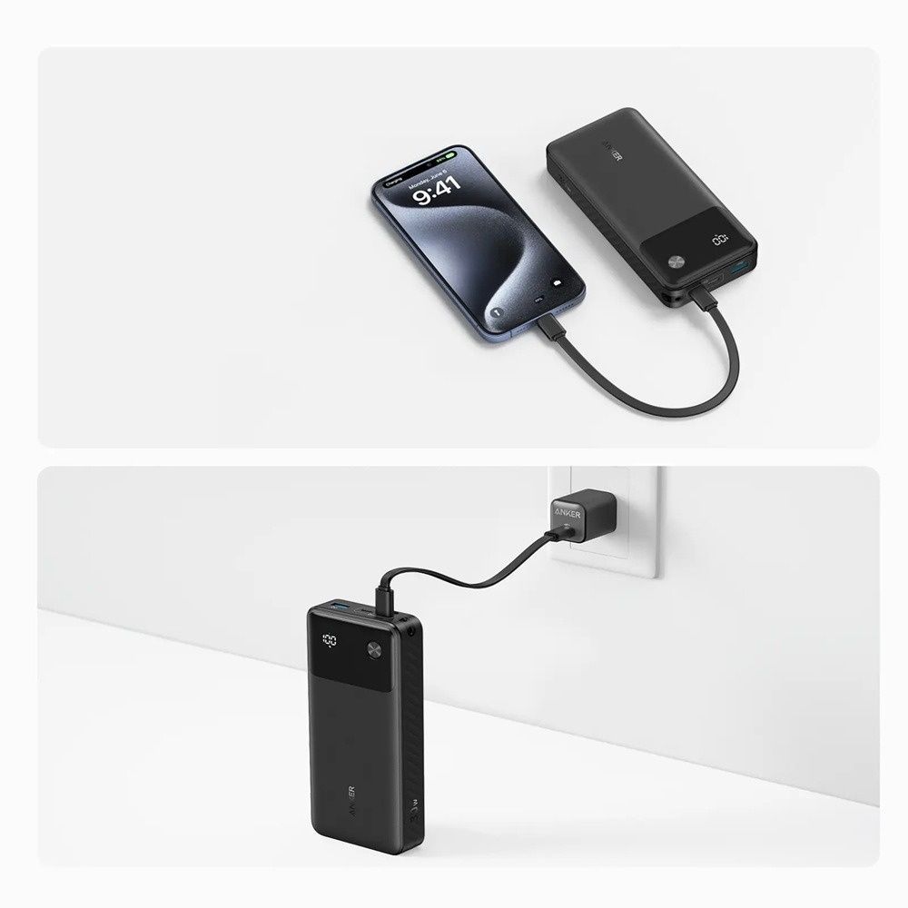 Універсальна мобільна батарея Anker PowerCore 20000mAh 30W Black (A1384G11) Anker купити в Україні
