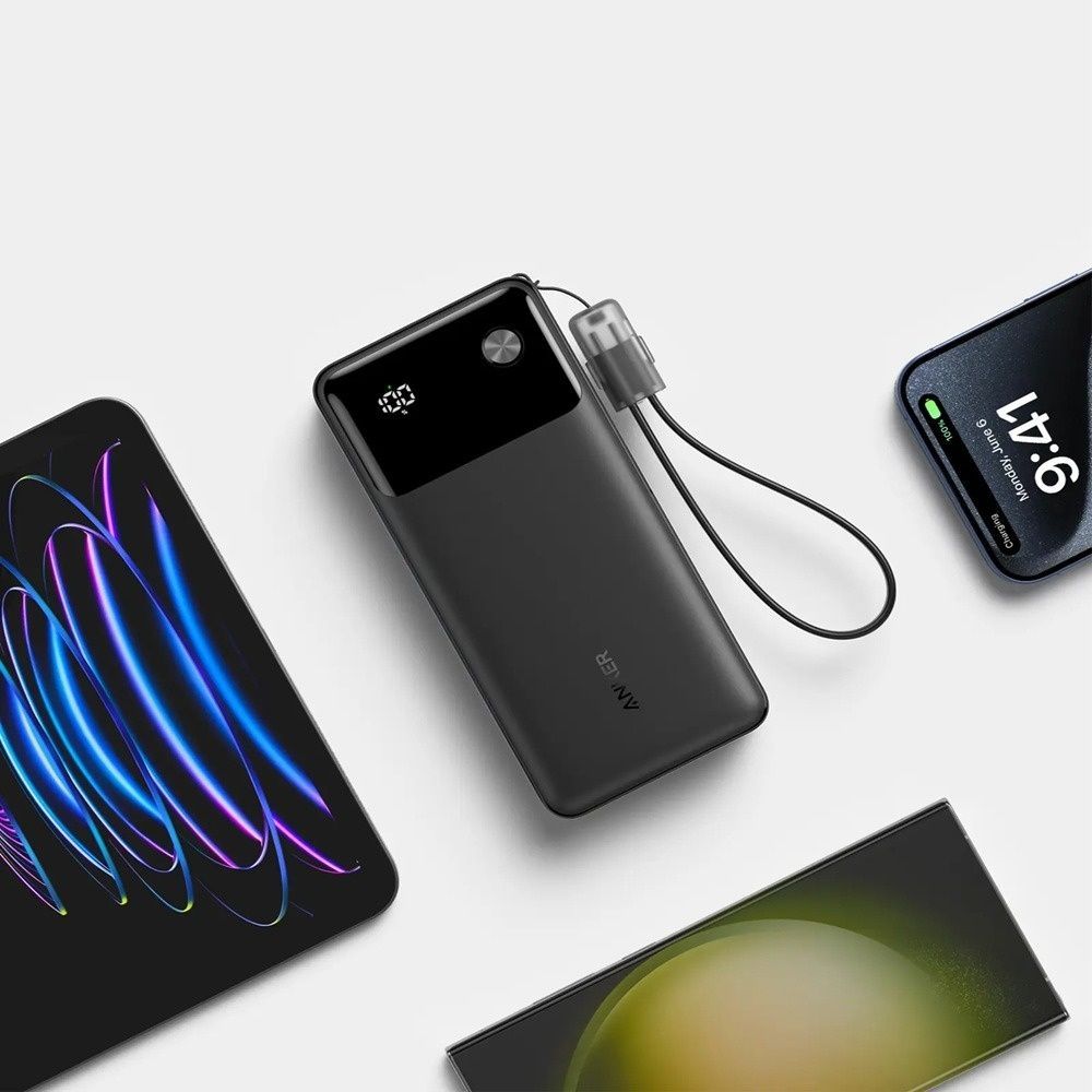 Універсальна мобільна батарея Anker PowerCore 20000mAh 30W Black (A1384G11) Anker купити в Україні