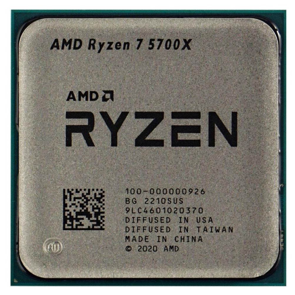 Процесор AMD Ryzen 7 5700X (3.4GHz 32MB 65W AM4) Tray (100-000000926) AMD купити в Україні