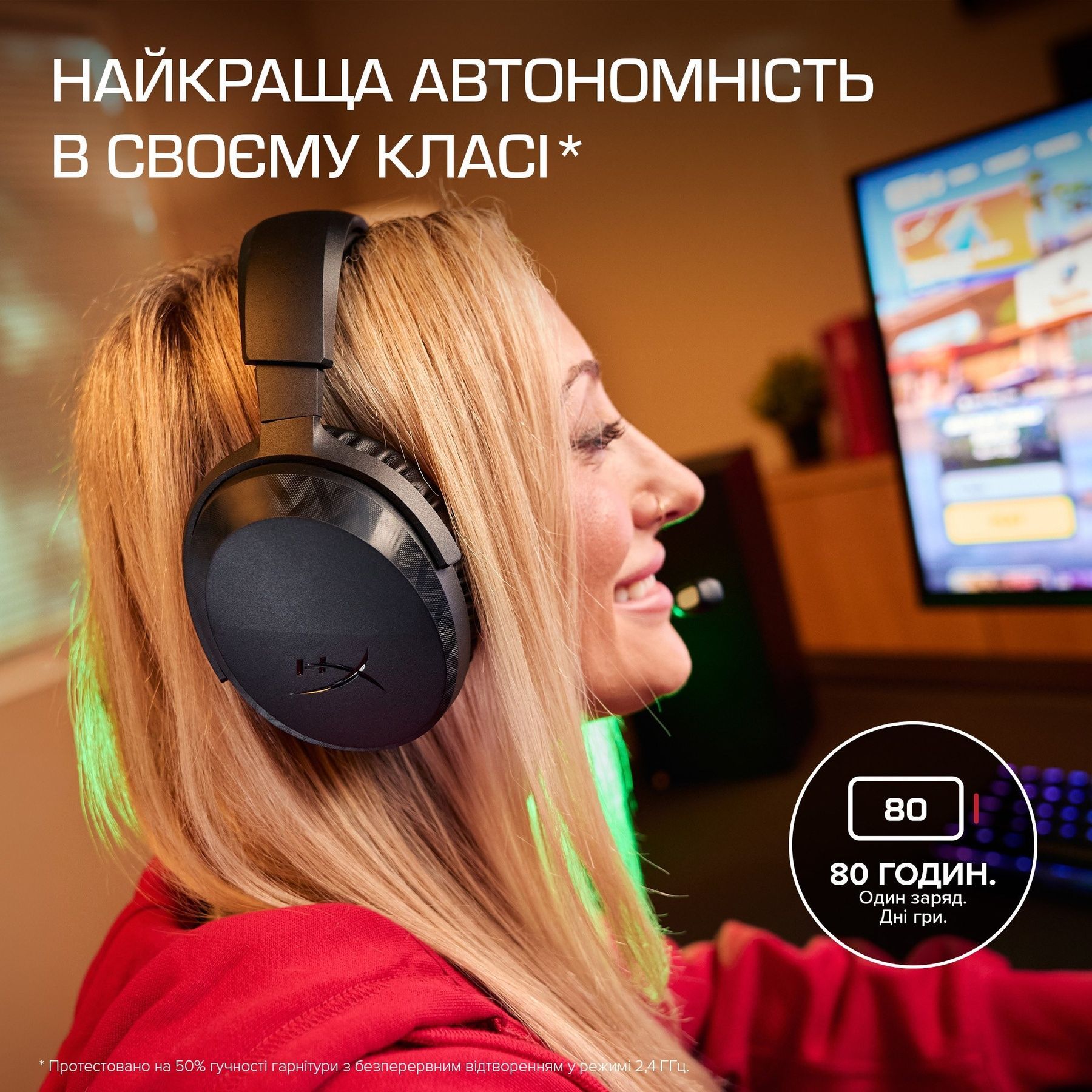 Гарнитура HyperX Cloud Stinger 3 Wireless White (BS1T9AA) HyperX купить в Украине
