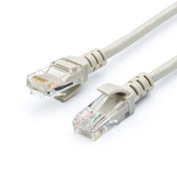 Патч-корд UTP Atcom Geplink Cat.5e, 26AWG, 0.5 м, серый (GL8050) Atcom купить в Украине