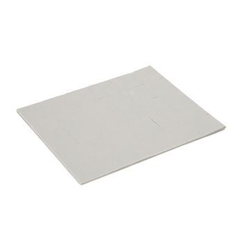 Силиконовая термопрокладка HY-100, пластинка 30 штук -15х15х1mm), Light Gray, >2,0W / m-K, -40&deg;&asymp;240&deg;, удельный вес -2g / cm3, цена за пластинку Halnziye купить в Украине