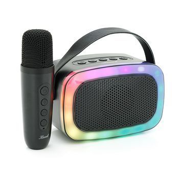 Колонка Kisonli G21 Bluetooth 5.0, 1х5W, 1800mAh, USB / TF / BT / LED / AUX, DC: 5V / 1A, Black, BOX, Q45 KISONLI купить в Украине