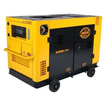 Генератор дизельный KDK12SC3, 3-фазный 220 / 400V, 50Hz, 12kVA / 10kW, бак 26л, расход 3 л / ч, пуск: стартер (без АКБ), 1100х660х780 мм, 310 кг KAMA купить в Украине