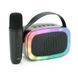 Колонка Kisonli G21 Bluetooth 5.0, 1х5W, 1800mAh, USB / TF / BT / LED / AUX, DC: 5V / 1A, Black, BOX, Q45 KISONLI &mdash; фото