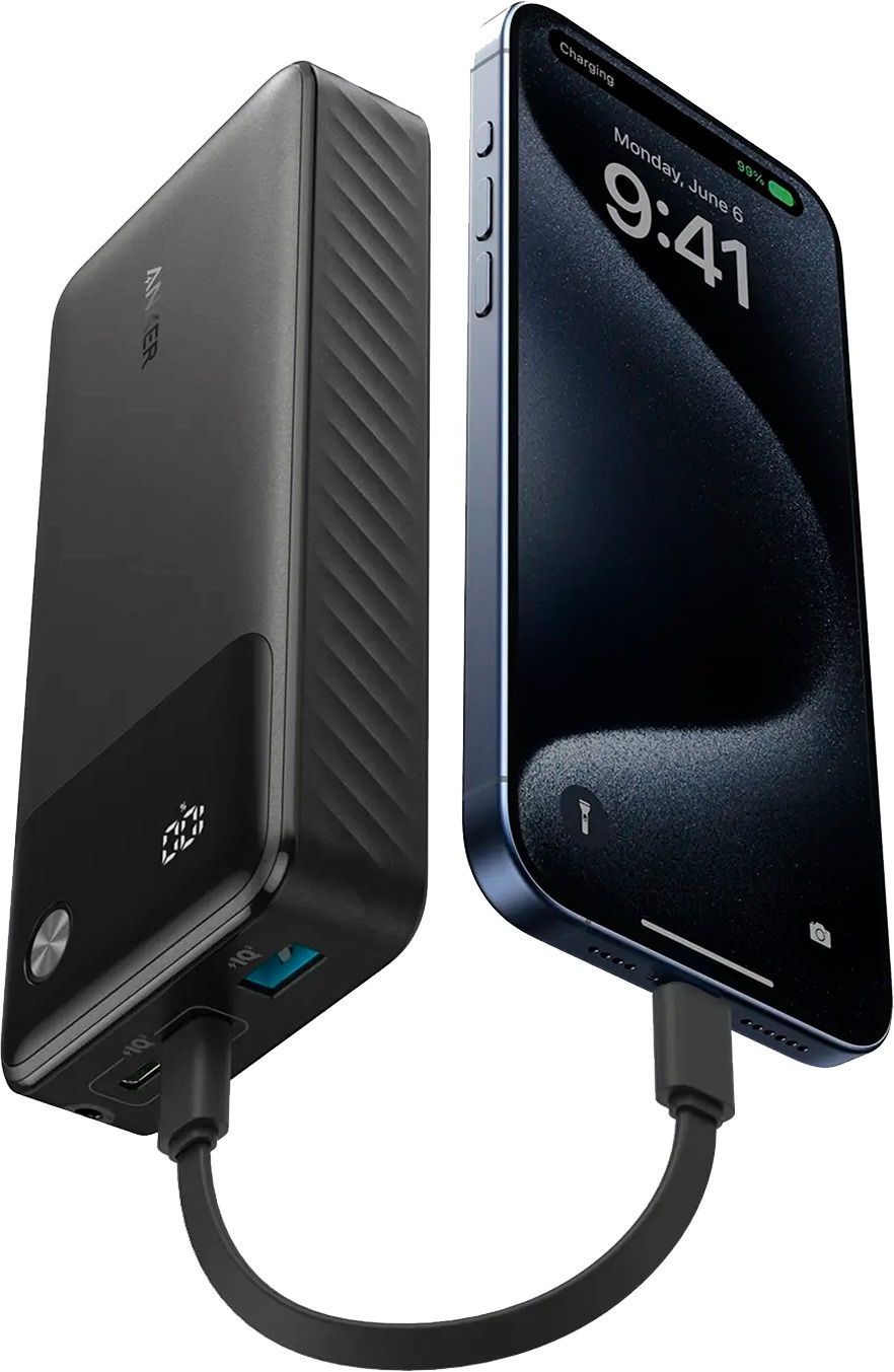 Універсальна мобільна батарея Anker PowerCore 20000mAh 30W Black (A1384G11) Anker купити в Україні