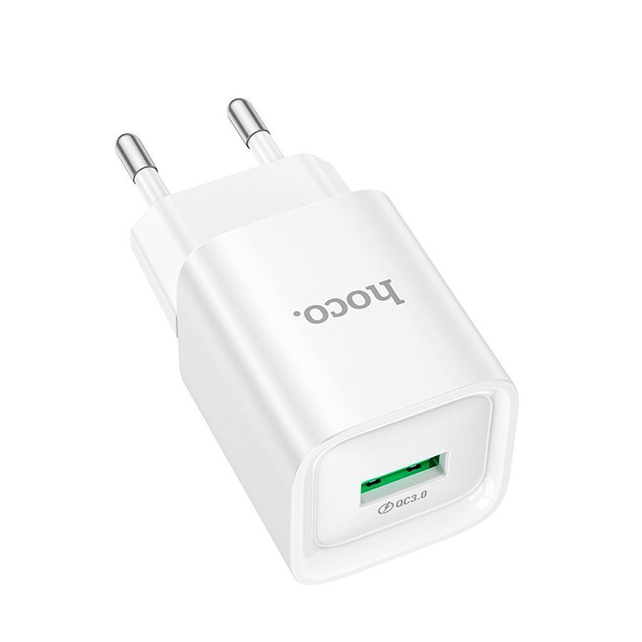 СЗУ 110-240V HOCO C145A 1xUSB, 18W, White, Box HOCO купить в Украине