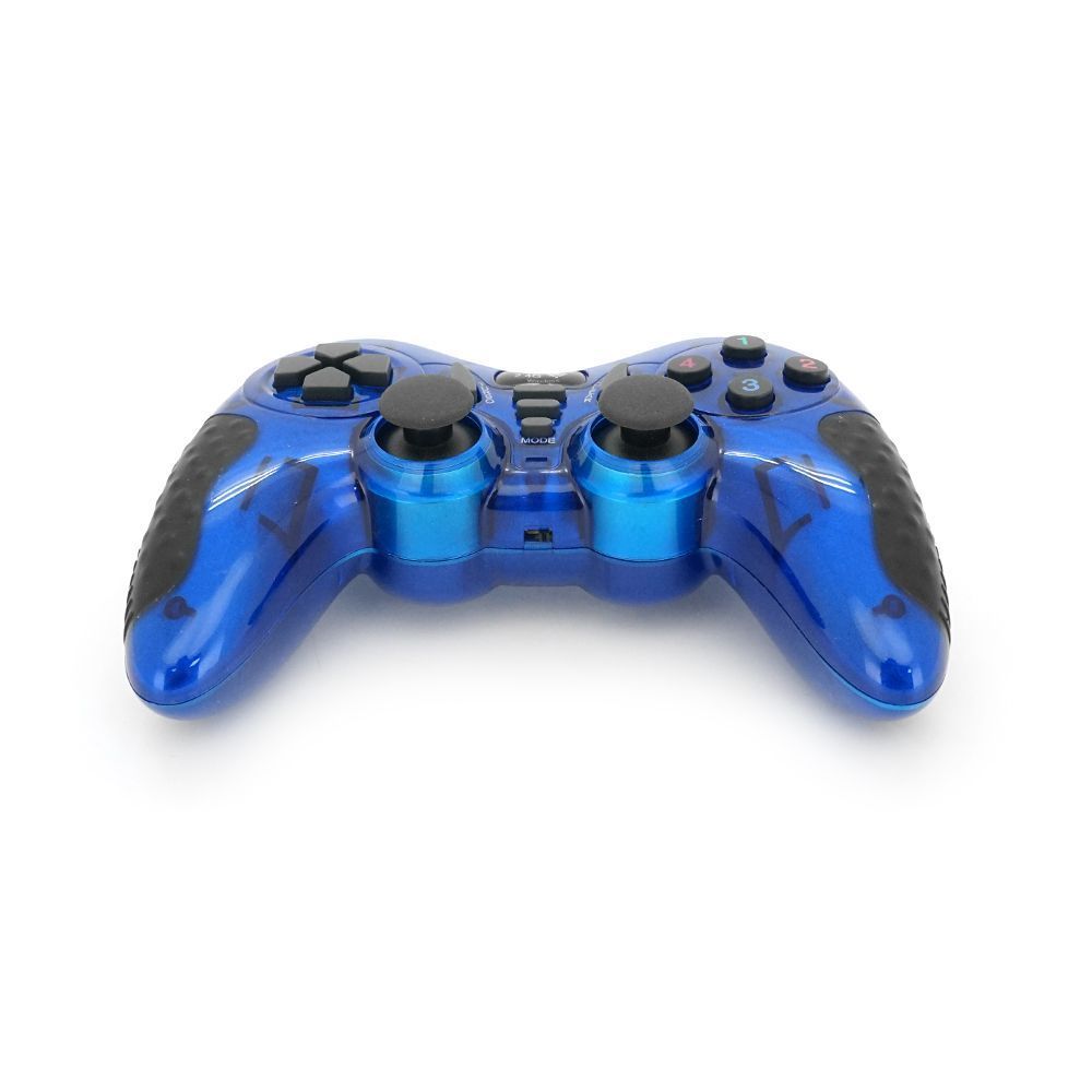 Геймпад беспроводной 7 в 1 для PC / PS1 / PS2 / PS3 / PC360 / TV / TV BOX / Android / Win10, питание от 2*ААА(нет в помплекте), Blue, Blister Voltronic купить в Украине