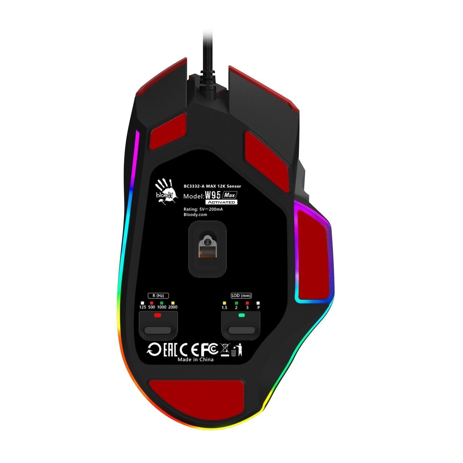 Миша A4Tech Bloody W95 Max Sports Red A4Tech купити в Україні