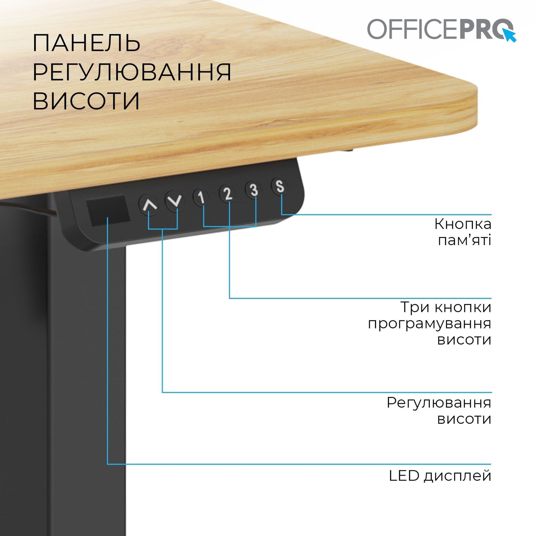 Компьютерный стол OfficePro ODE1470LW OfficePro купить в Украине