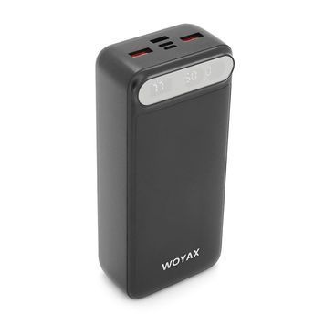 Power Bank WOYAX WY-30F 30000mAh, 22.5W, Black, 0.580kg, Box WOYAX купить в Украине
