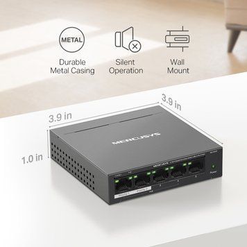 Коммутатор Mercusys MS105GP Mercusys купить в Украине