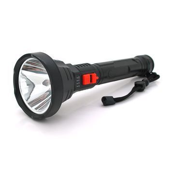 Фонарь ручной Bailong BL-826, 1LED, OSL LED, 3W, 3 режима, встроенный АКБ / 2000mah, Black, IP44, кабель USB- micro, 260х82х36мм, BOX Voltronic купить в Украине