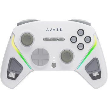 Геймпад Ajazz GP100 2.4G/BT/USB Switch/PC/iOS/Android RGB White (GP100-W) Ajazz купити в Україні