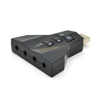 Контроллер USB-sound card (7.1) 3D sound (Windows 7 ready), Blister Voltronic купить в Украине