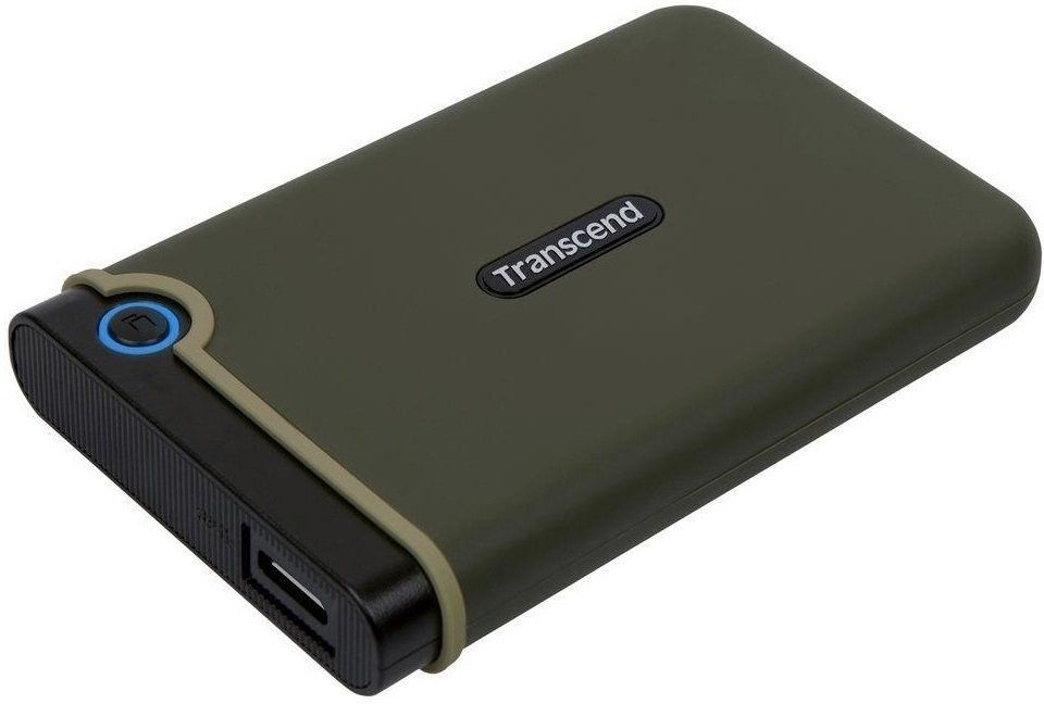 Внешний жесткий диск 2.5" USB 2.0TB Transcend StoreJet 25M3 Military Green Slim (TS2TSJ25M3G) Transcend купить в Украине