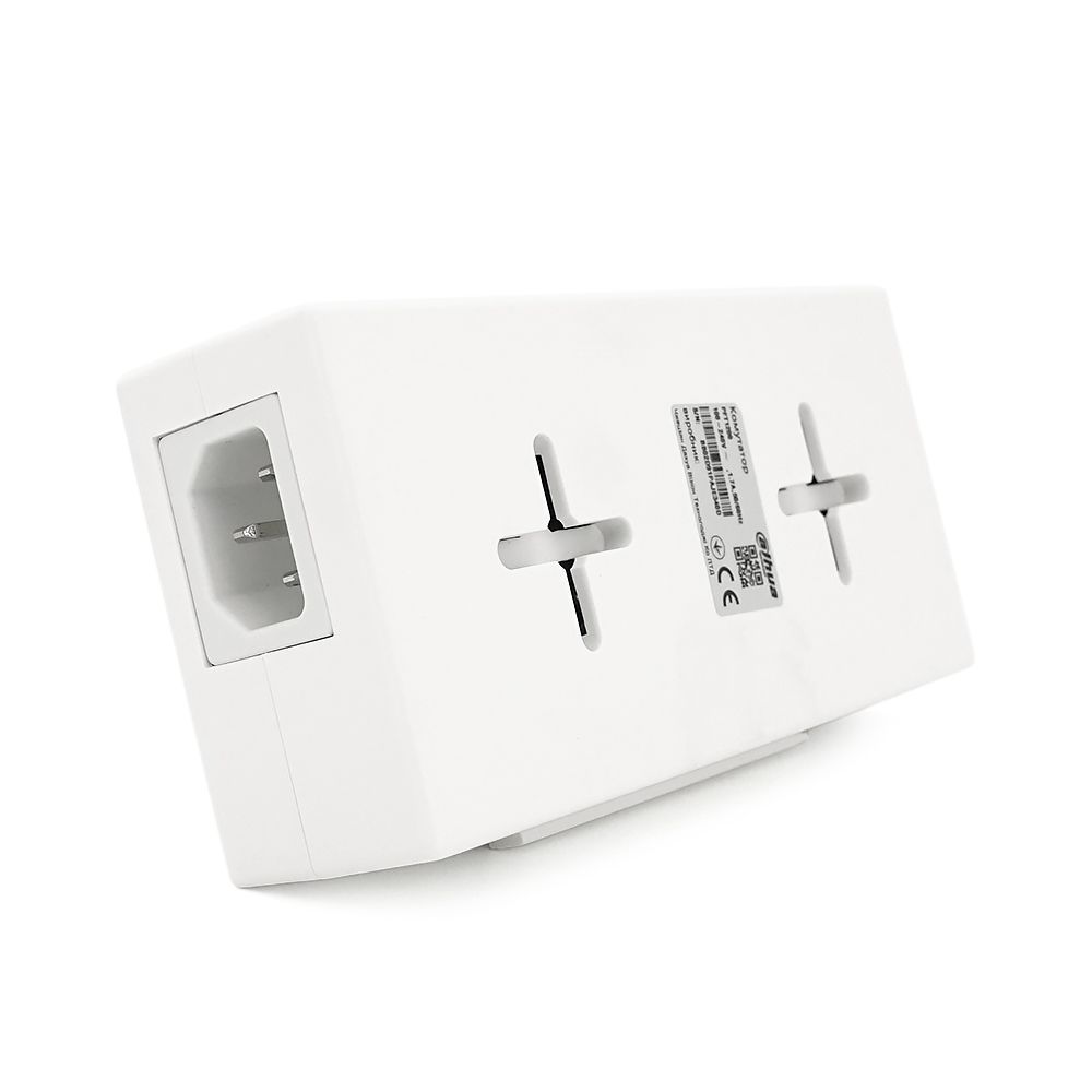 PoE инжектор с технологией Hi-PoE Midspan (60Вт) Dahua DH-PFT1200, 1xRJ45 10 / 100 / 1000 Base-T (PoE), 50х70х39 мм DAHUA купить в Украине