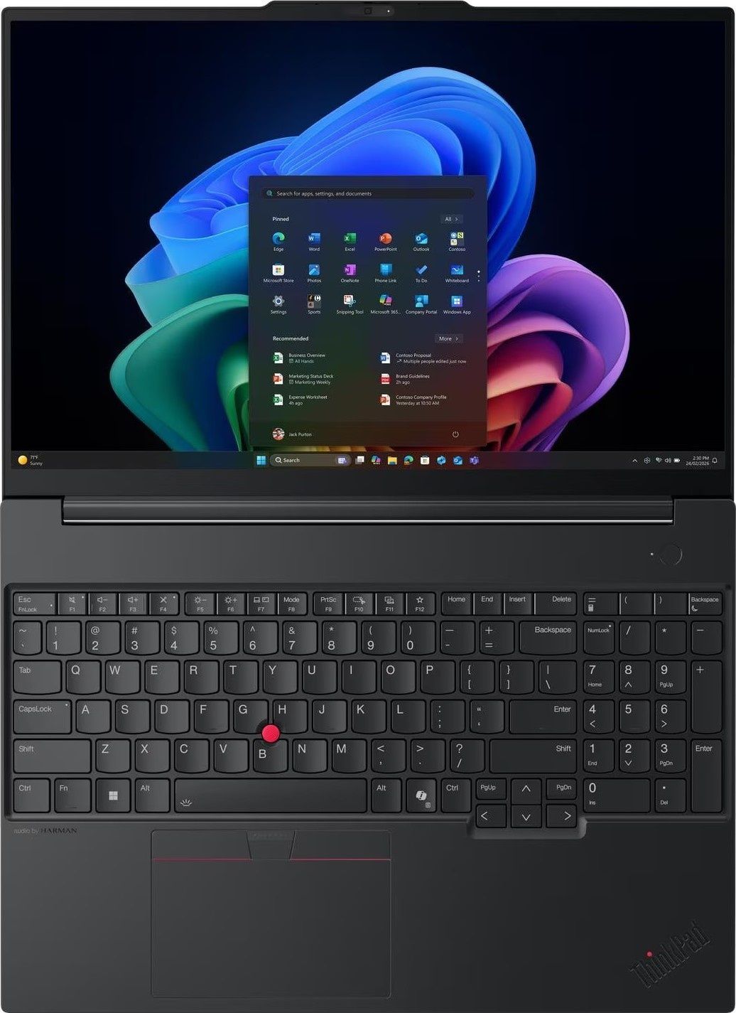 Ноутбук Lenovo ThinkPad E16 Gen 4 (21YFS03600) Black Lenovo купить в Украине