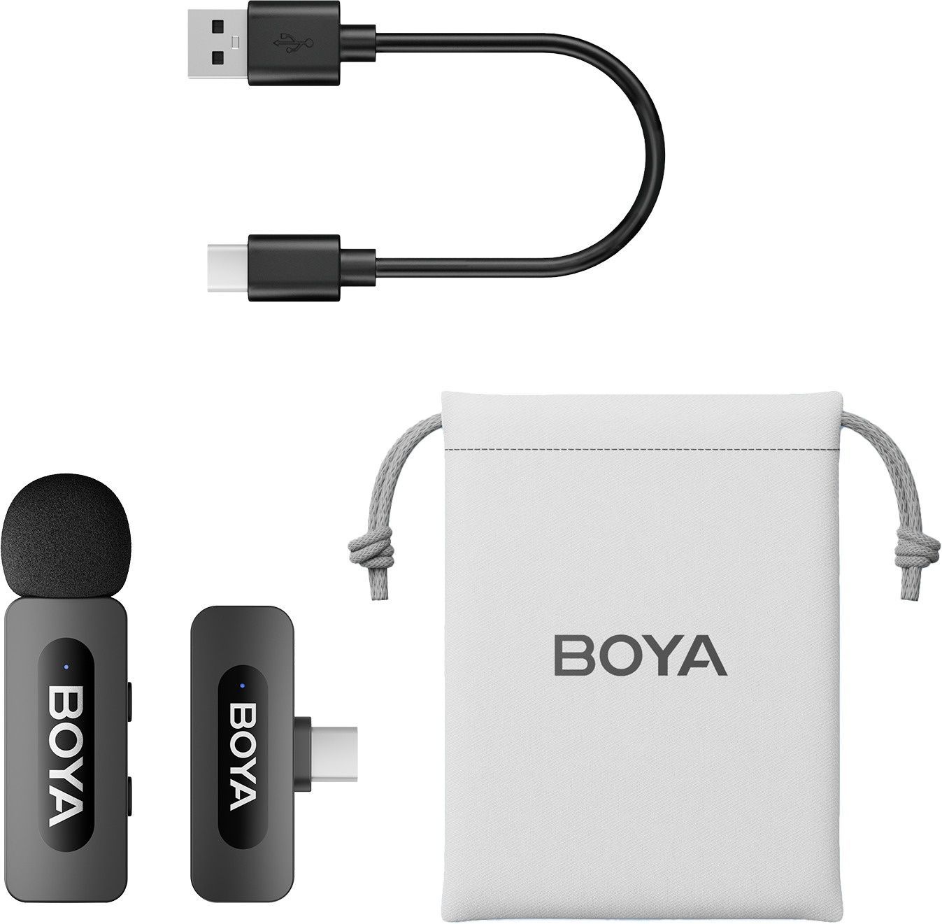 Микрофон BOYA BY-V10 Type-C Black BOYA купить в Украине