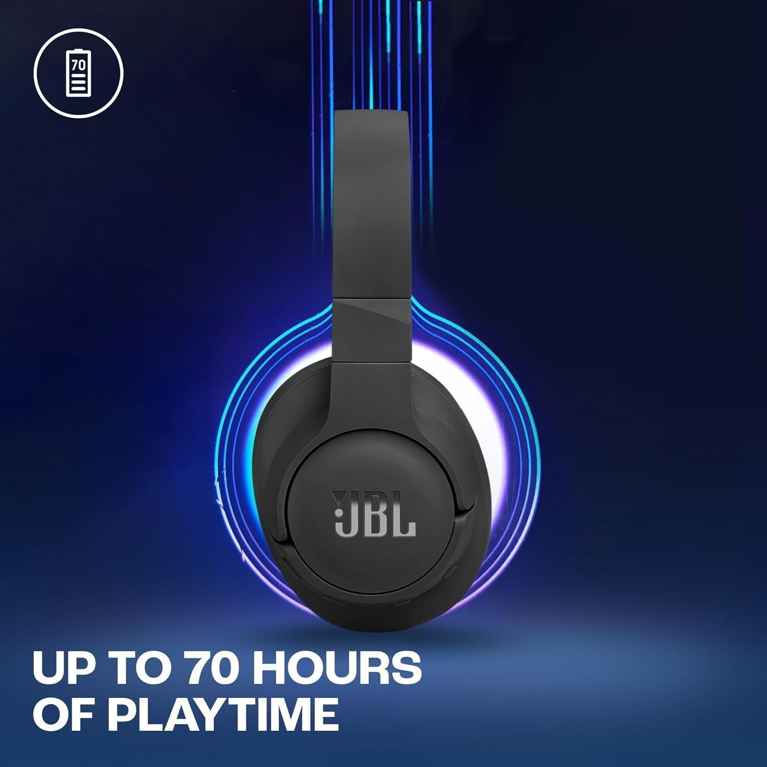 Bluetooth-гарнітура JBL T770NC Black (JBLT770NCBLK) JBL купити в Україні