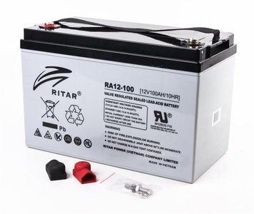 Акумуляторна батарея Ritar 12V 100AH (RA12-100) AGM Ritar купити в Україні