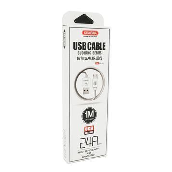 Кабель iKAKU KSC-060 SUCHANG charging data cable series for micro, White, довжина 1м, 2,4А, BOX iKAKU купити в Україні