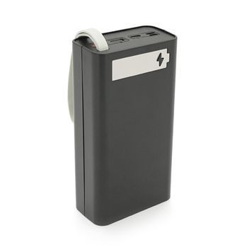Power bank Voltronic T12-PD под 12х18650, Digital display, Output: 22.5W, Micro-USB, Type-C, Lightning, ABS, PVC, Black, BOX Voltronic купить в Украине