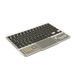 Клавіатура бездротова YT-K333, розкладна, 78 клавіш, Touchpad, (Eng / Pyc), 2.4G, вбудований акумулятор, 245x165mm, Black / Transparent, Box Voltronic &mdash; фото