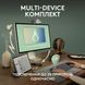Комплект (клавіатура, миша) бездротовий Logitech Pebble 2 Combo White (920-012240) Logitech &mdash; фото