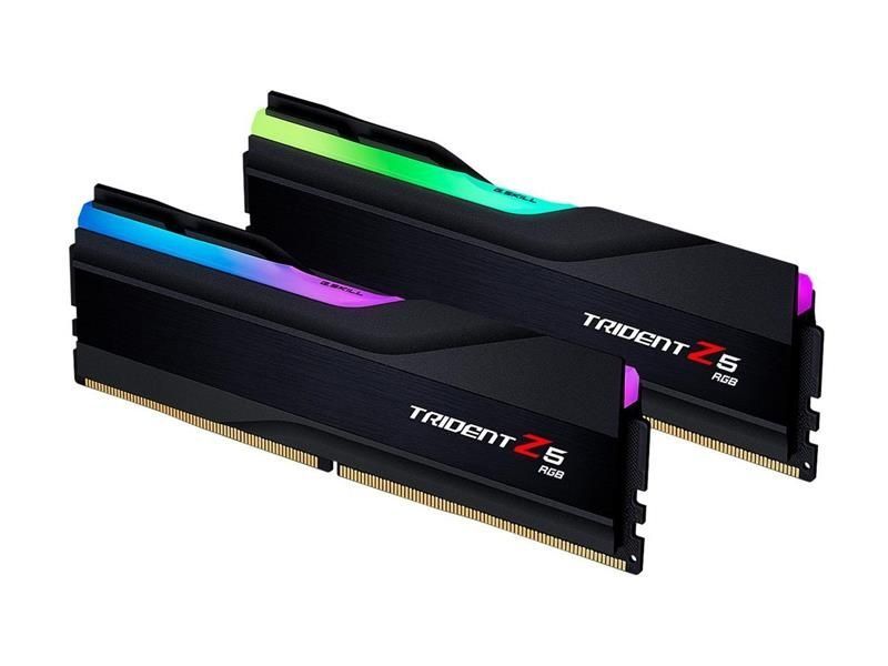 Модуль пам&rsquo;яті DDR5 2x32GB/6400 G.Skill Trident Z5 RGB Black (F5-6400J3239G32GX2-TZ5RK) G.Skill купити в Україні