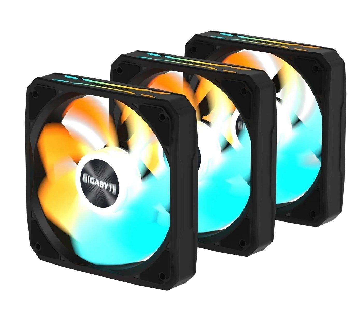 Вентилятор Gigabyte EZ Chain RVS Fan 120 3-Pack Black (GP-GBT EZRVSFAN1203) Gigabyte купити в Україні