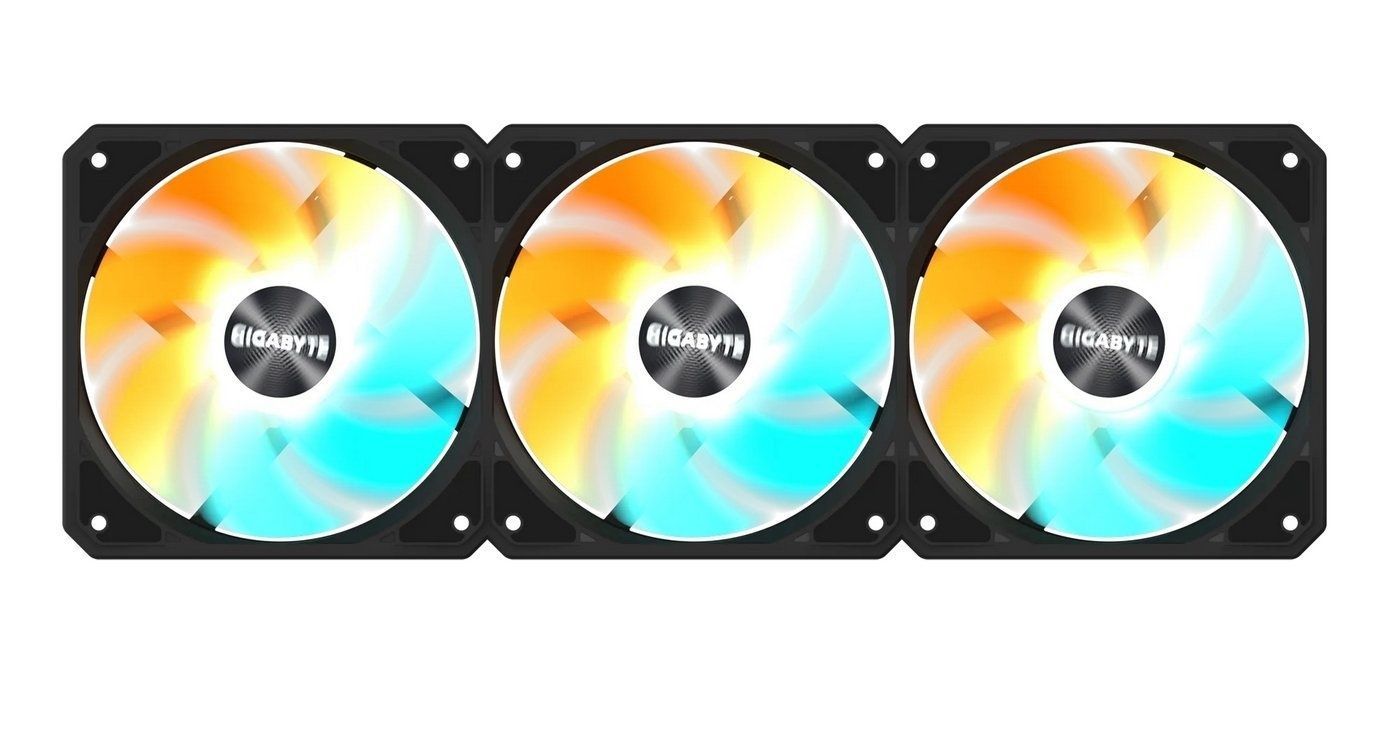 Вентилятор Gigabyte EZ Chain RVS Fan 120 3-Pack Black (GP-GBT EZRVSFAN1203) Gigabyte купити в Україні