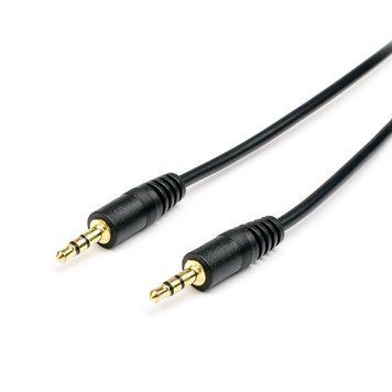 Аудио-кабель Atcom 3.5 мм - 3.5 мм (M/M), 0.8 м, Black (17434) пакет Atcom купить в Украине