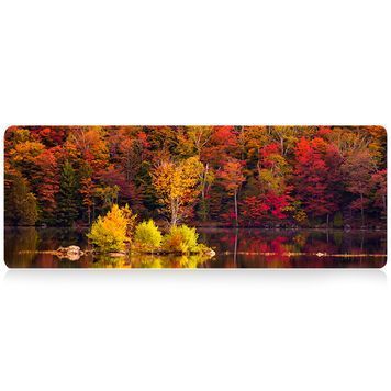 Коврик 300*700 тканевой Autumn forest с боковой прошивкой, толщина 2 мм, Пакет Voltronic купить в Украине