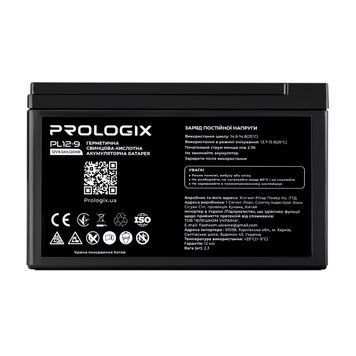 Акумуляторна батарея Prologix 12V 9AH (PL12-9) AGM Prologix купити в Україні