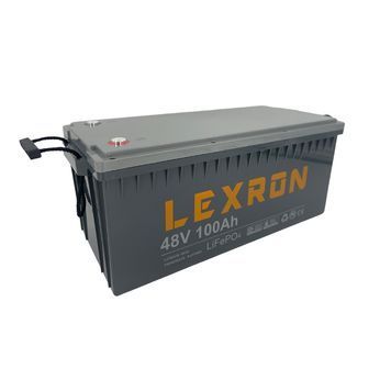 Аккумуляторная батарея Lexron LiFePO4 48V 100Ah 4800Wh(40 / 50A)( 522 x 238 x 223), 36kg Q1 JHEMCU купить в Украине