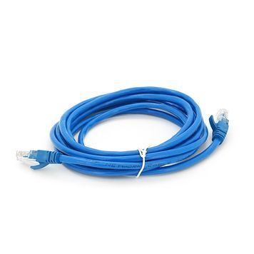 Патч-корд литой RITAR, UTP, RJ45, Cat.6, 3m, синий, Cu (медь) Q150 Ritar купить в Украине