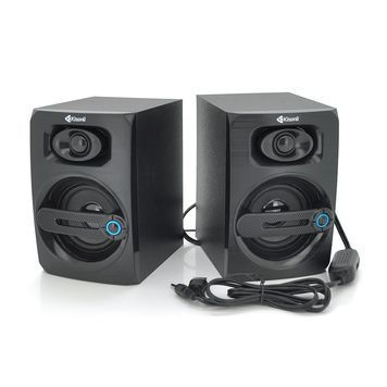 Колонки 2.0 Kisonli T-010 для ПК і ноутбука, USB + 3.5mm, 2x3W, 20Hz- 20KHz, Black, BOX, Q30 KISONLI купити в Україні