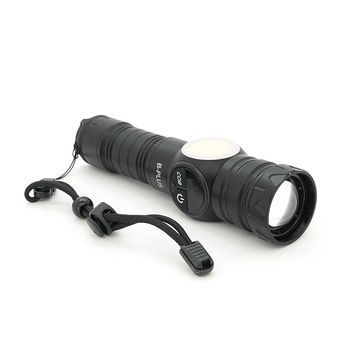 Ліхтарик BP-X707 P90, Zoom, 5+2+2 режими, корпус метал, магніт, акум 18650, індикація заряду, USB кабель, BOX Voltronic купити в Україні